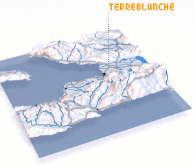 3d view of Terre Blanche