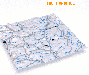 3d view of Thetford Hill