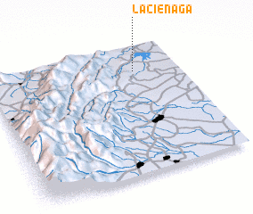 3d view of La Ciénaga