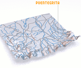 3d view of Puente Grita