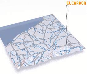 3d view of El Carbón