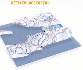 3d view of Petite Place Cazeau