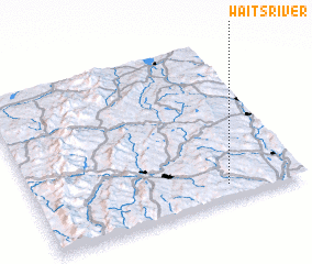 3d view of Waits River