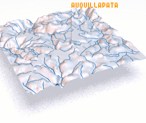 3d view of Auquillapata