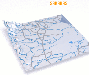 3d view of Sabanas