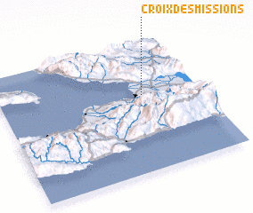 3d view of Croix des Missions