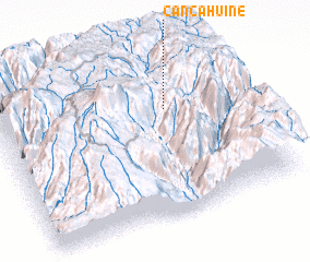 3d view of Cancahuine