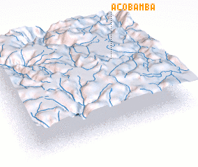 3d view of Acobamba