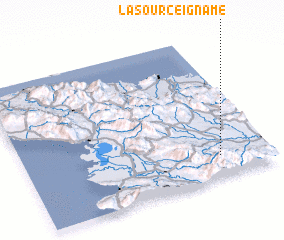 3d view of La Source Igname