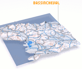 3d view of Bassin Cheval