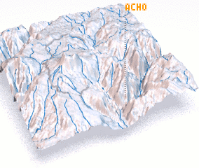 3d view of Acho