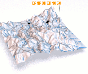 3d view of Campo Hermoso