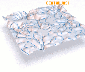 3d view of Ccatahuasi