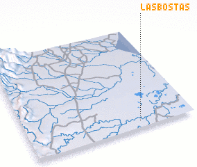 3d view of Las Bostas