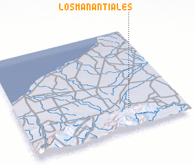 3d view of Los Manantiales