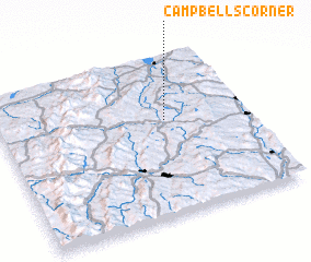 3d view of Campbells Corner