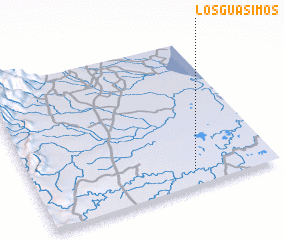 3d view of Los Guasimos