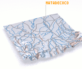 3d view of Mata de Coco