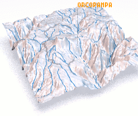 3d view of Orcopampa