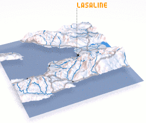 3d view of La Saline