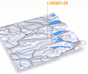 3d view of Linda Flor