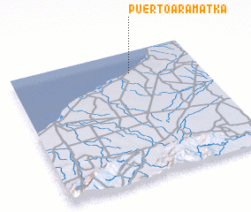 3d view of Puerto Aramatka