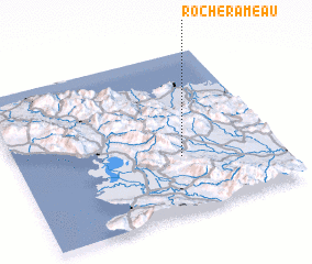 3d view of Roche Rameau