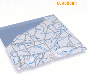 3d view of El Jordán