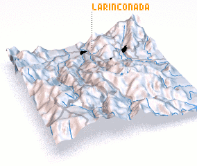 3d view of La Rinconada