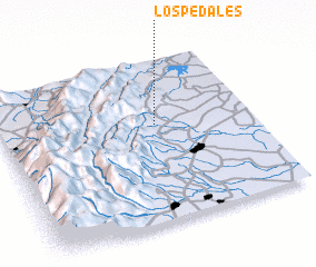 3d view of Los Pedales