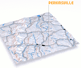 3d view of Perkinsville