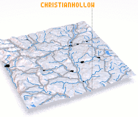 3d view of Christian Hollow