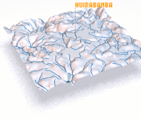 3d view of Huirabamba