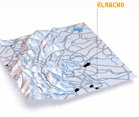 3d view of El Macho