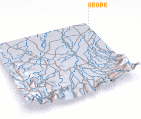 3d view of Orope