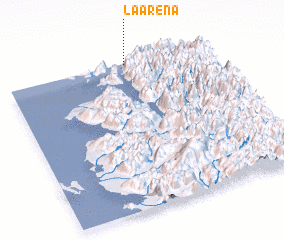 3d view of La Arena