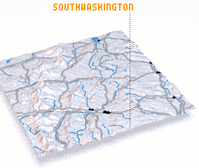 3d view of South Washington