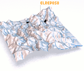 3d view of El Reposo