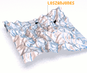 3d view of Los Zanjones