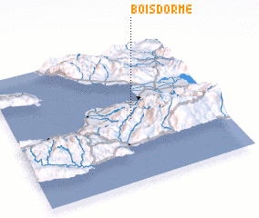 3d view of Bois dʼOrme