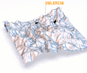 3d view of Valencia