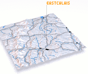 3d view of East Calais