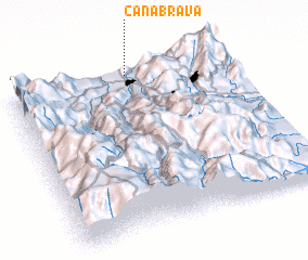 3d view of Caña Brava