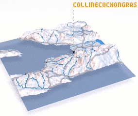 3d view of Colline Cochon Gras