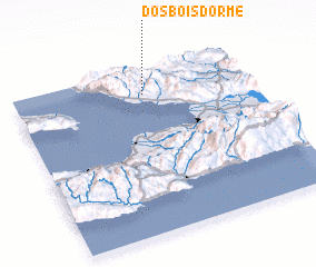 3d view of Dos Bois dʼOrme