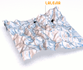 3d view of La Lejía