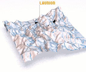 3d view of La Unión