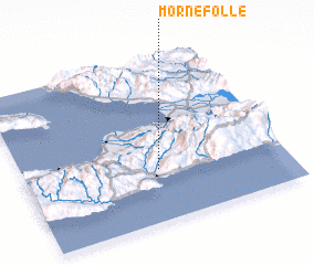 3d view of Morne Folle