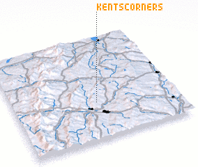 3d view of Kents Corners