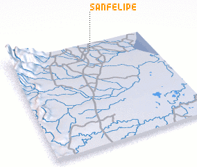 3d view of San Felipe